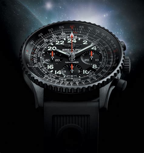 Introducing the Breitling Navitimer Cosmonaute Blacksteel